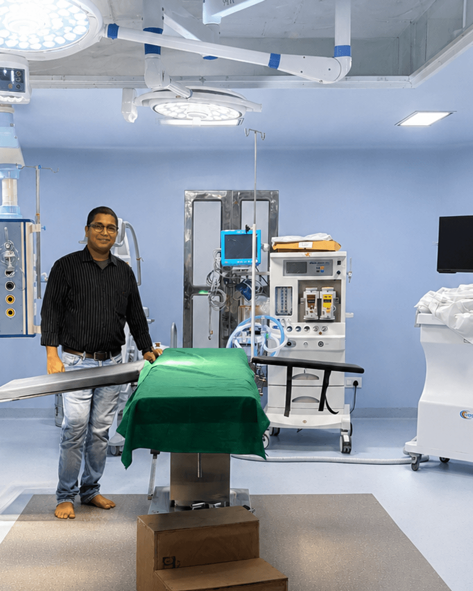 Operation theatre at Drona Hospital